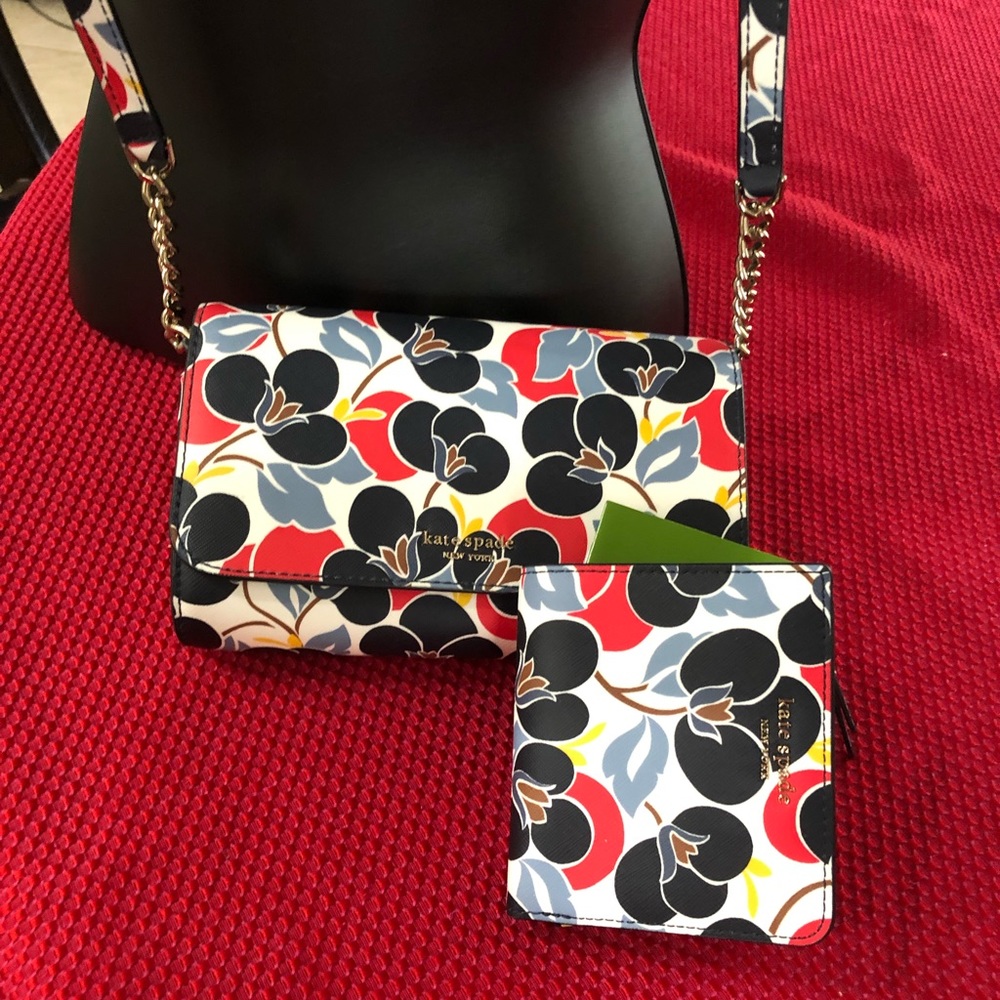 NWT Cameron Breezy Kate Spade crossbody & wallet